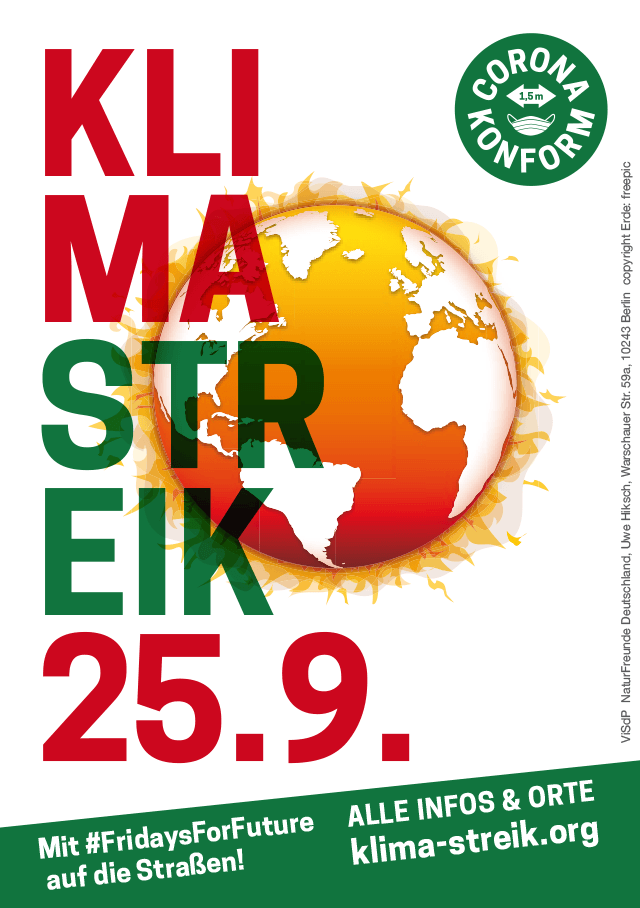 25.69.2020: Weltweiter Klimaaktionstag